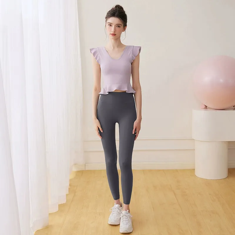 Thin Fancy Pilates Training Wear Yoga Vest