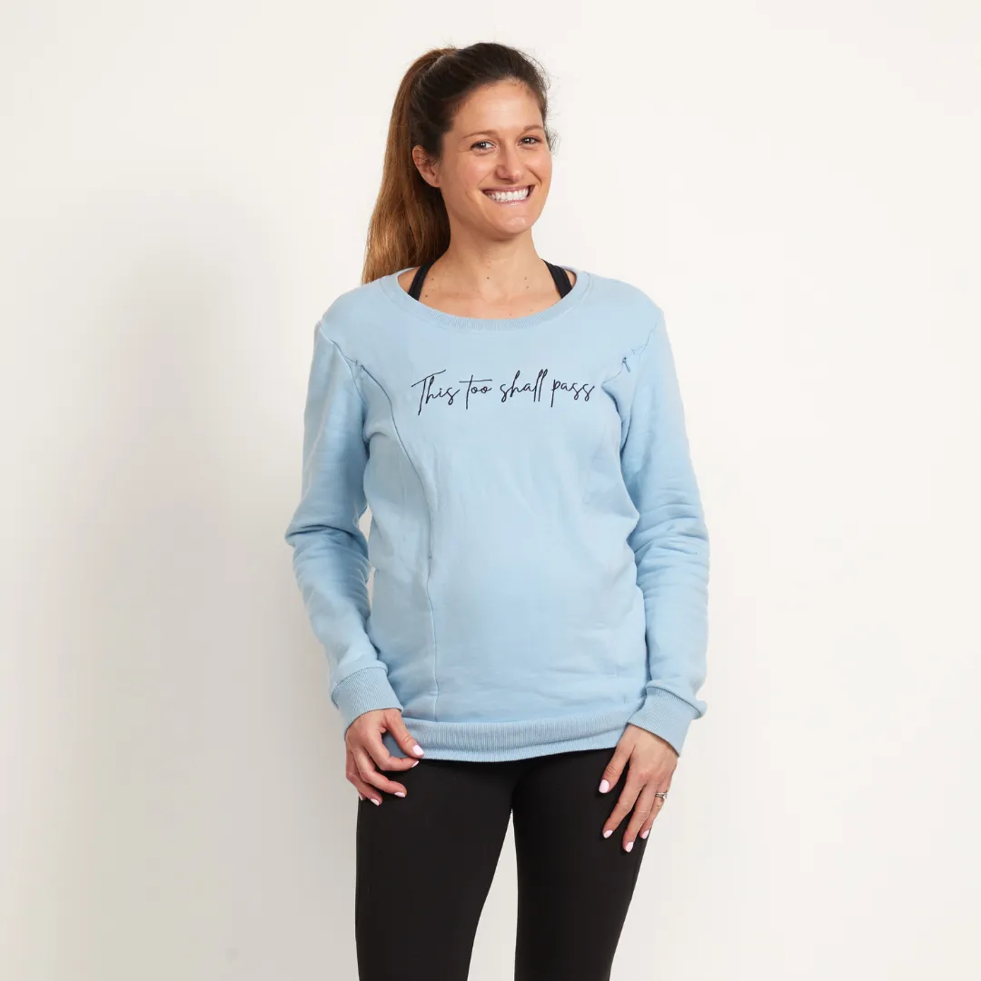 “This Too Shall Pass” Breastfeeding Jumper