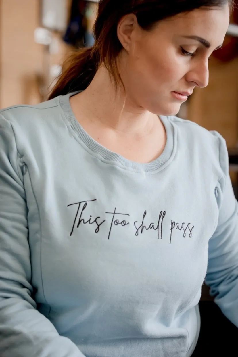 “This Too Shall Pass” Breastfeeding Jumper