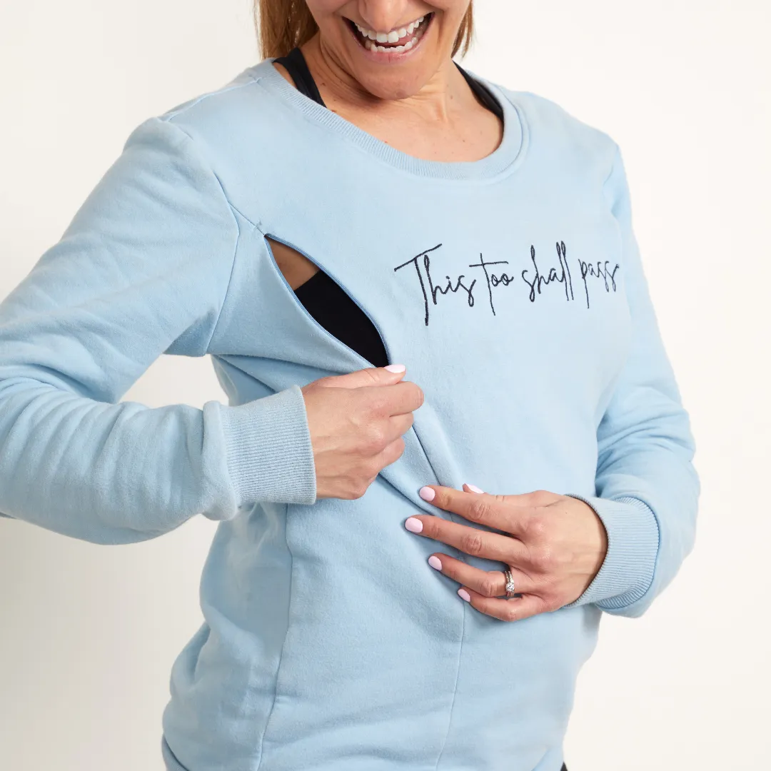 “This Too Shall Pass” Breastfeeding Jumper