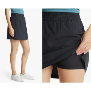 Tommy Bahama Skort Skirt Short Women's S Black Alicia Tennis Golf Pickleball NEW