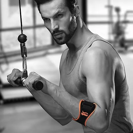 TYNOR Tennis Golfer'S Elbow Support Orange