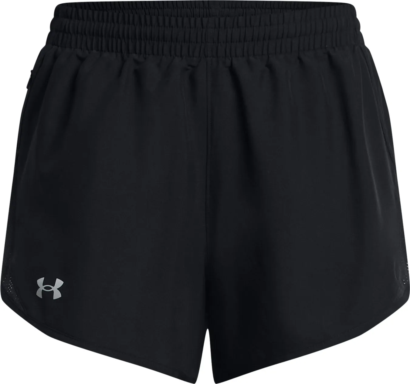 Under Armour Fly By 3 Inch Womens Running Shorts - Black
