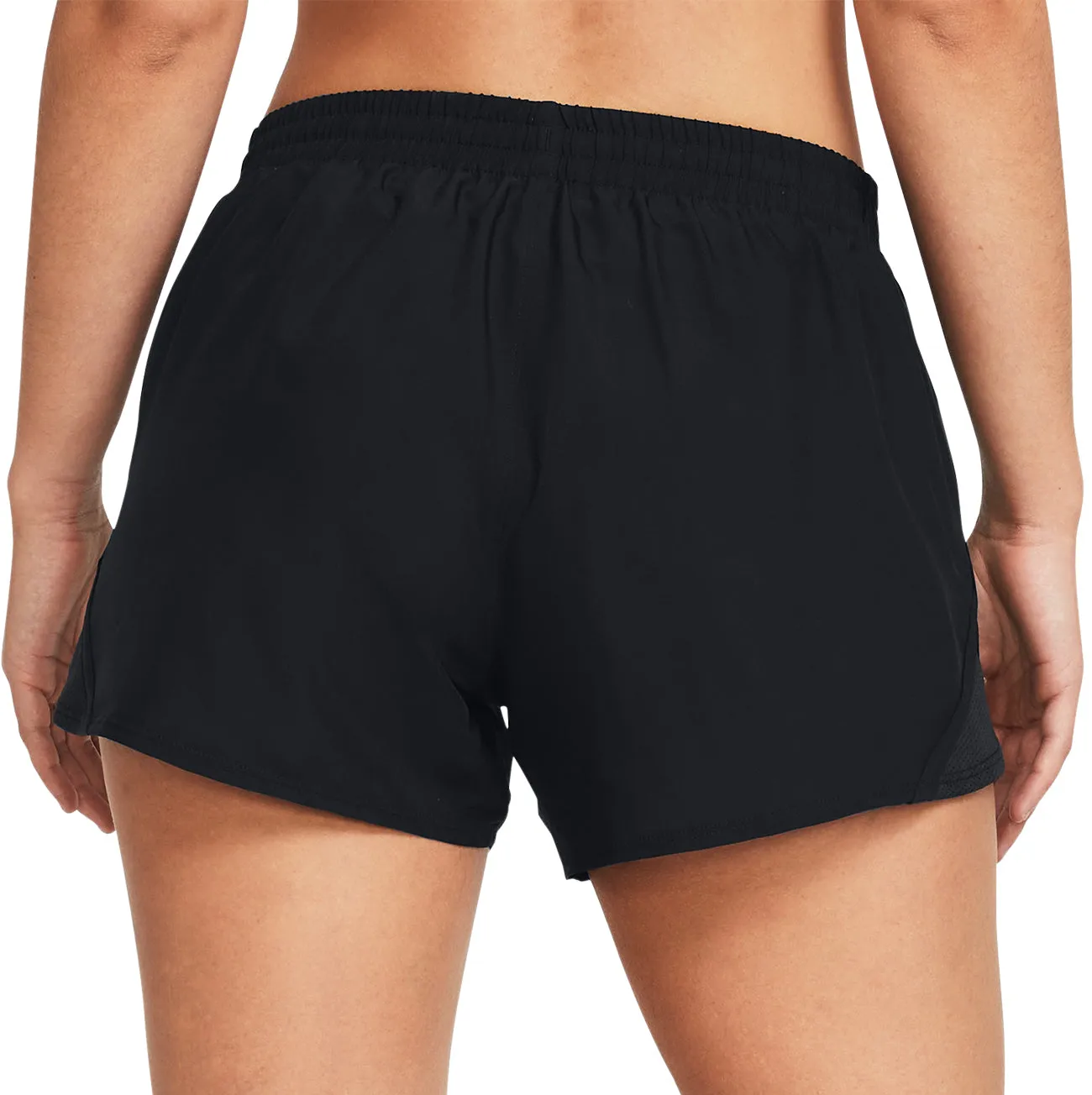 Under Armour Fly By 3 Inch Womens Running Shorts - Black