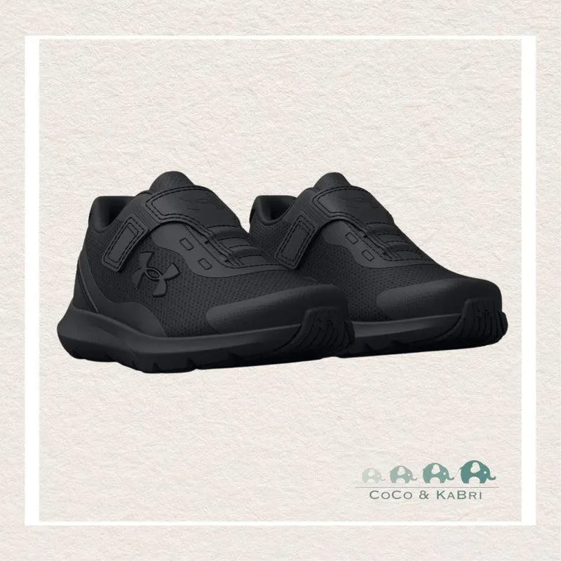 *Under Armour: Infant Surge 3 AC Running Shoes - Black (O1-27)