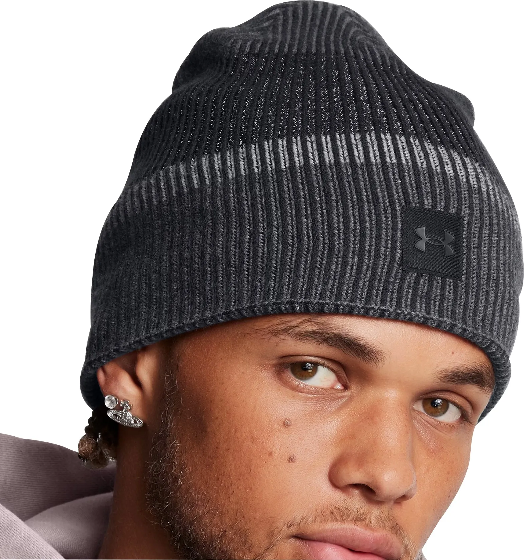 Under Armour Launch Reflective Running Beanie - Black