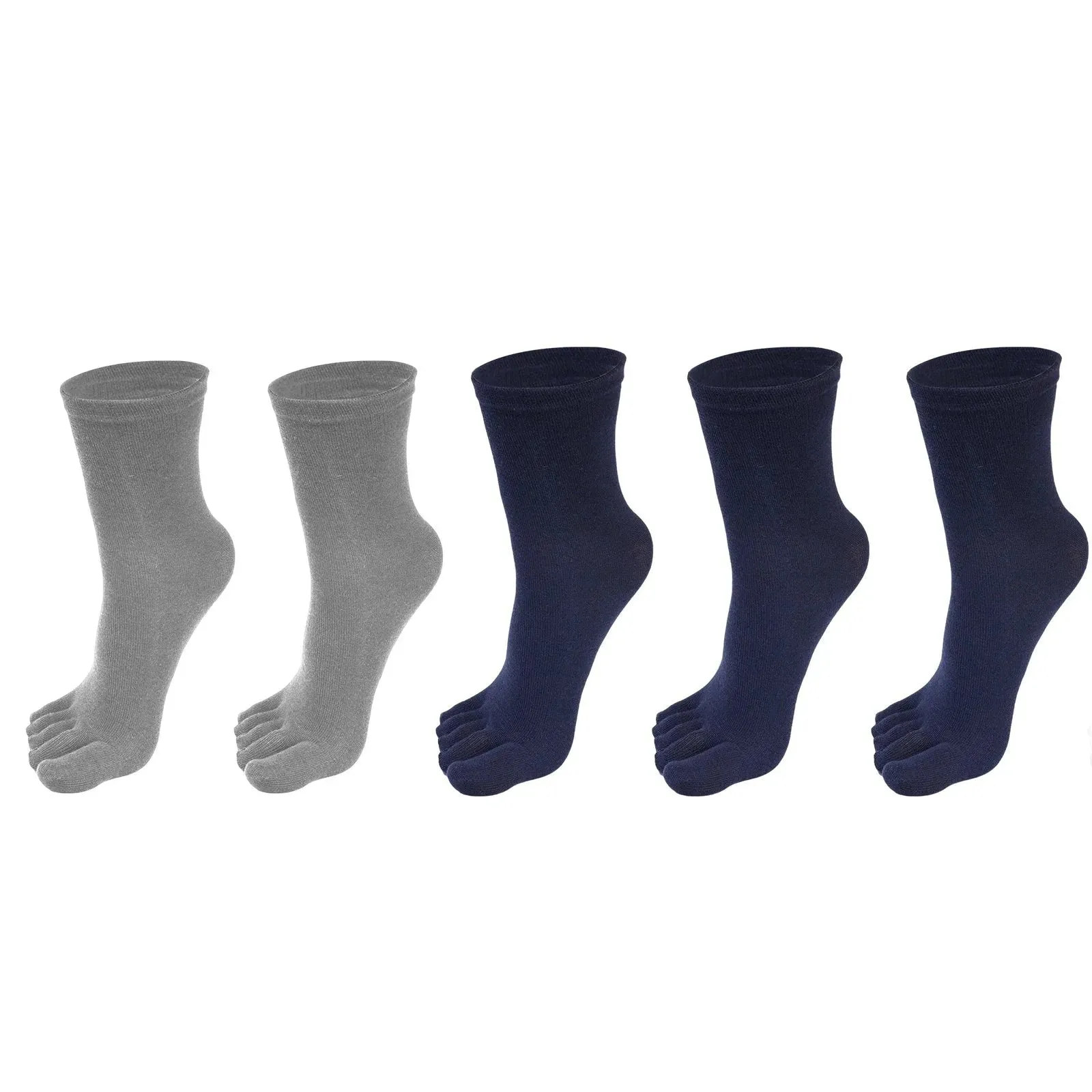 Unisex Five-Finger Cotton Toe Socks