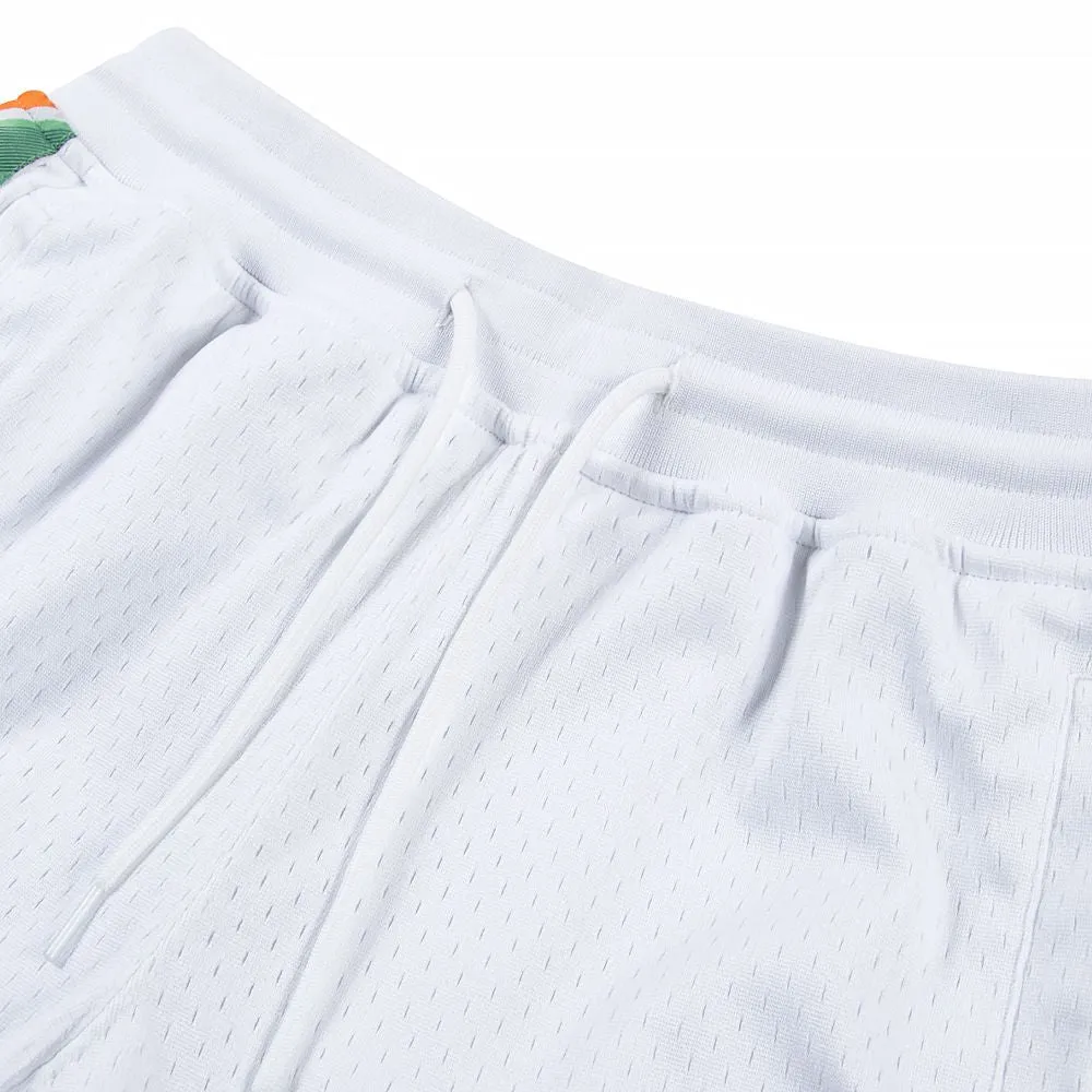 Up Two Basketball Short - Bleach White