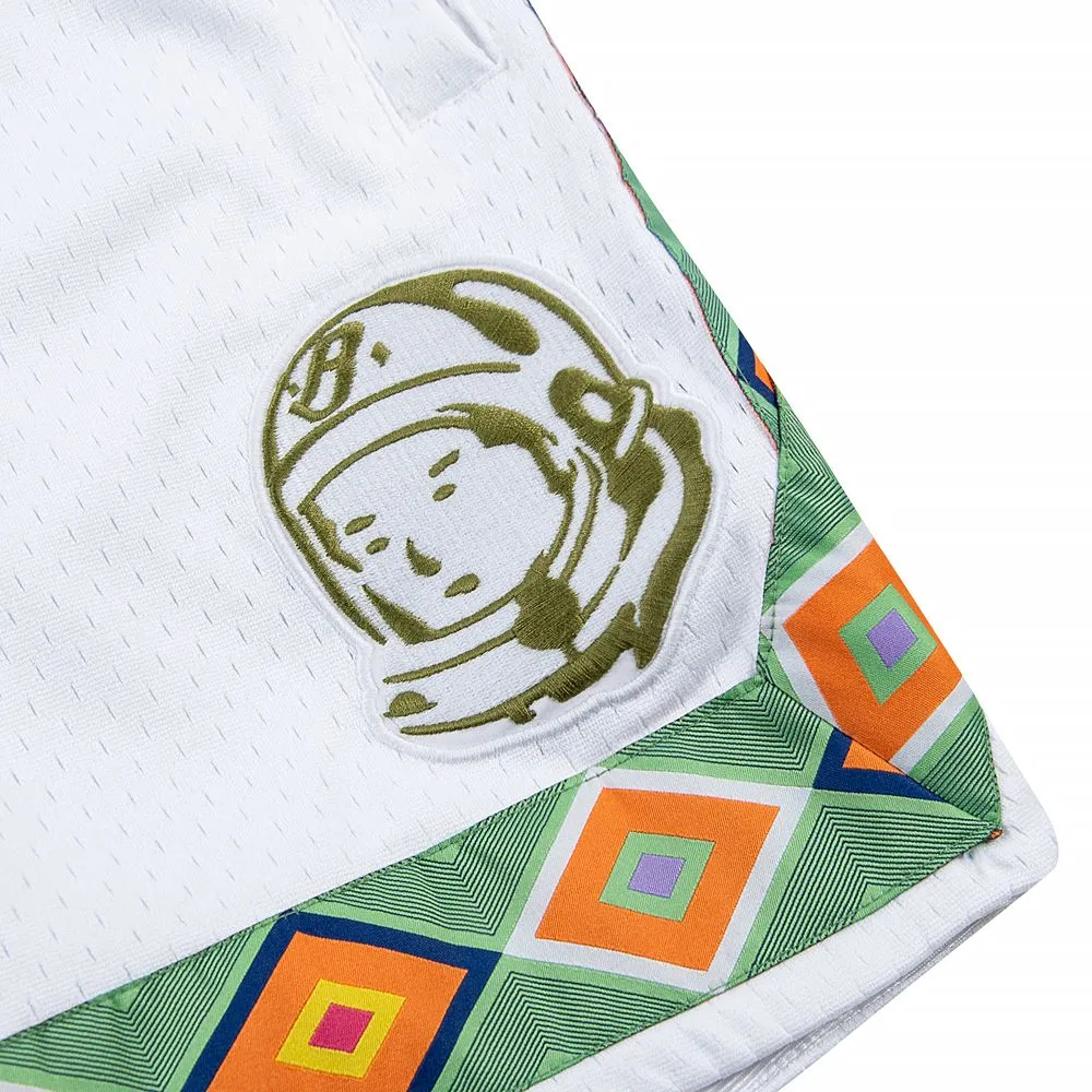 Up Two Basketball Short - Bleach White