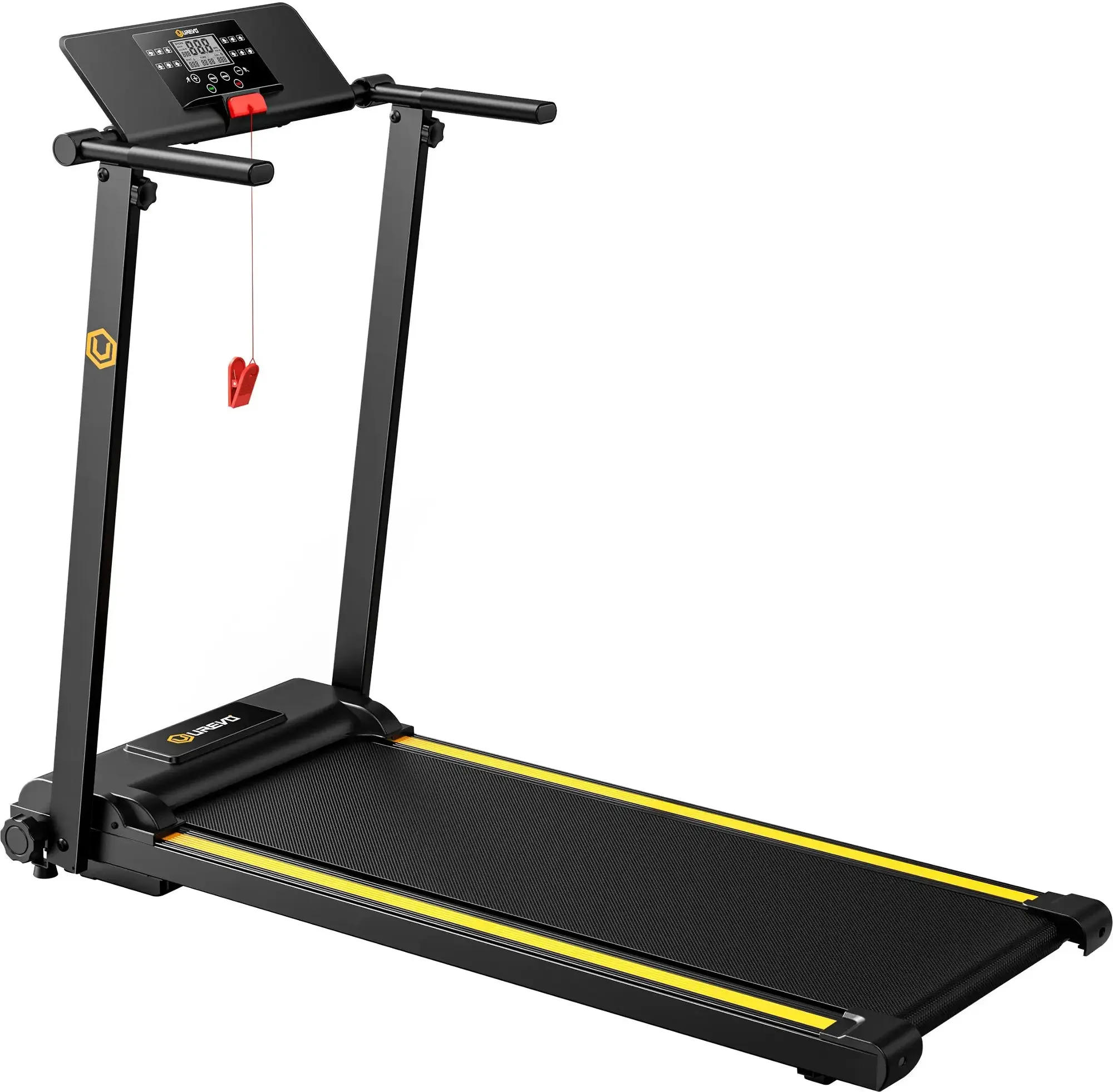 Urevo - Foldi Mini Folding Treadmill - Black - new