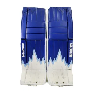 Vaughn Velocity V9 Pro Carbon Senior Goalie Leg Pads - Pro Stock Iceberg Graphic (Used)