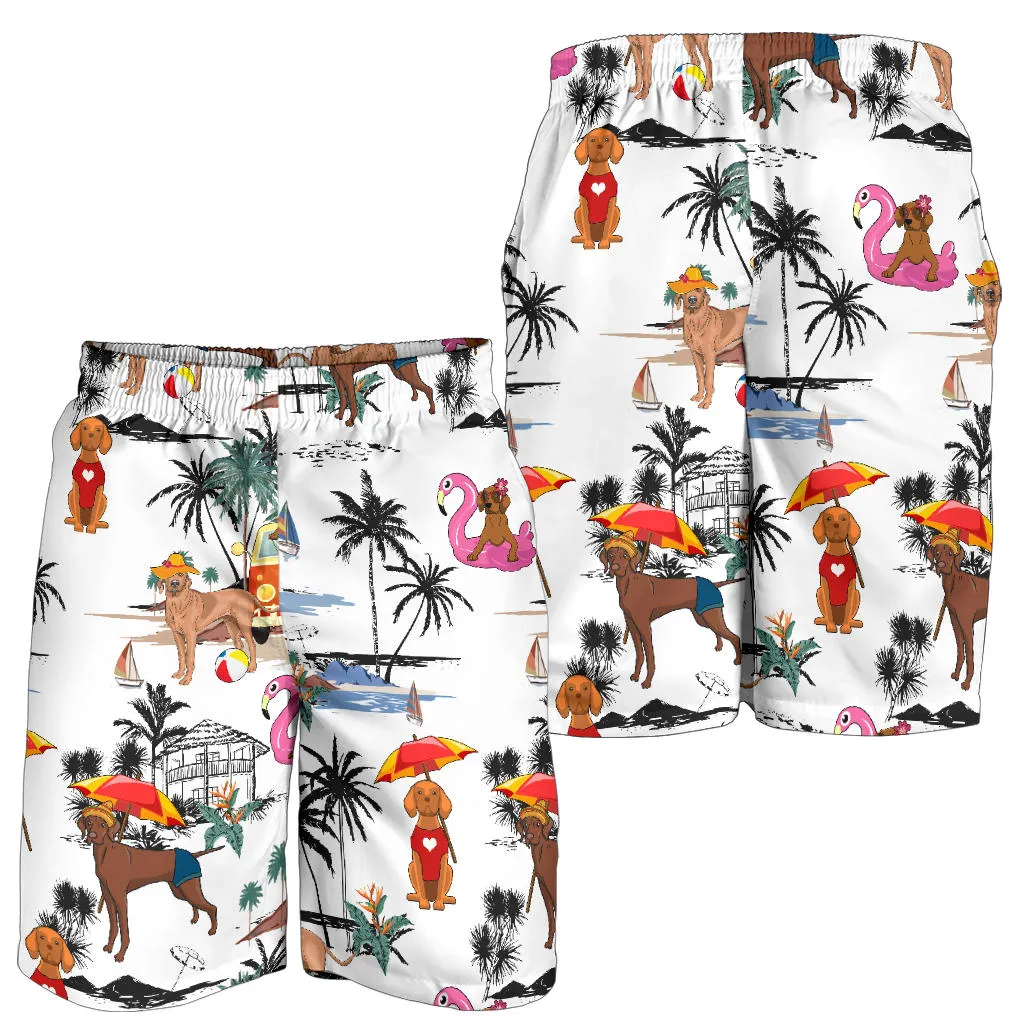 Vizsla-Summer Beach Mens Shorts