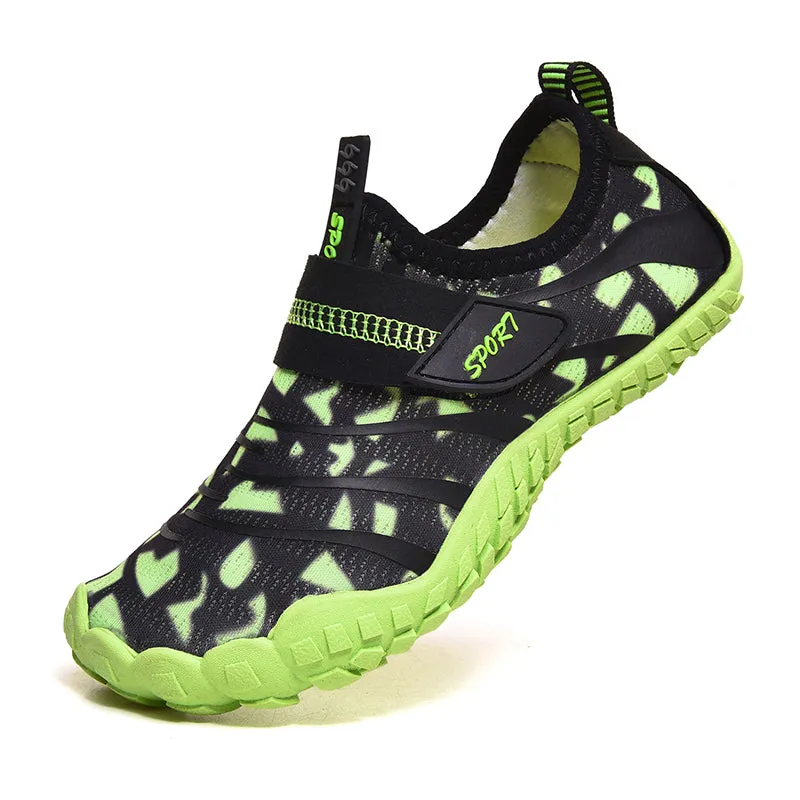 Water Shoes for Kids (Pattern Printed) - Barefoot Non-slip Aqua Sports Quick Dry Shoes
