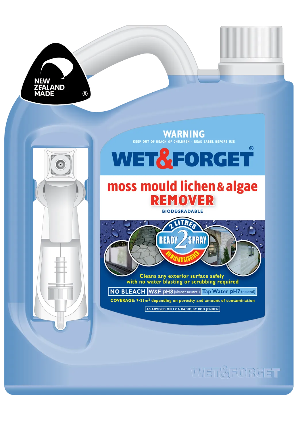 Wet & Forget: Moss & Algae Remover