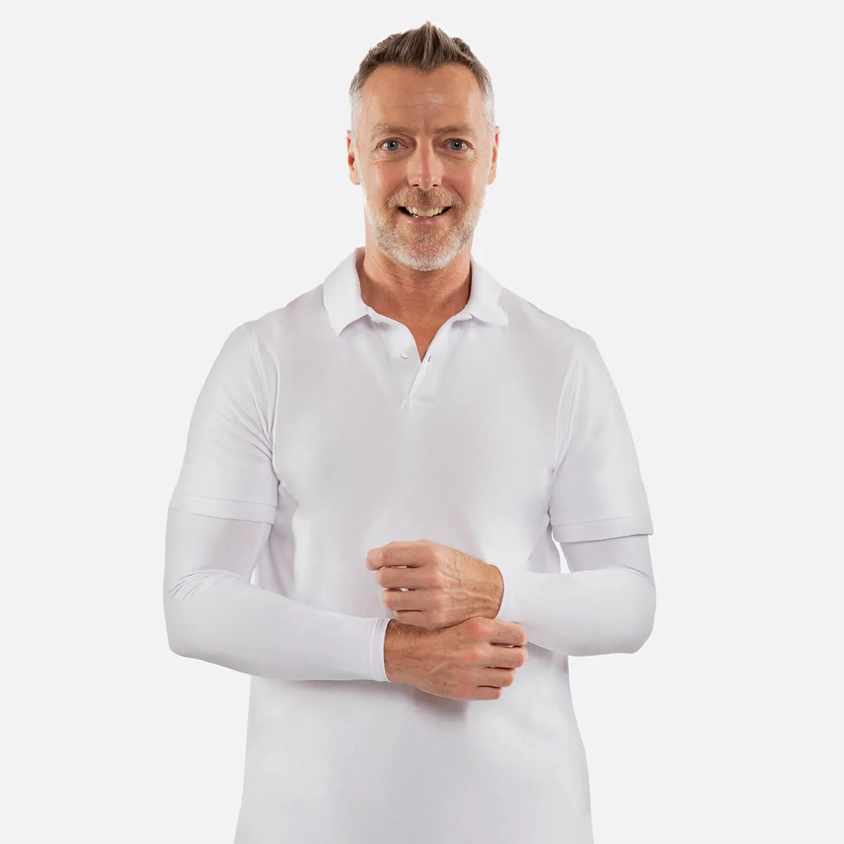 White Arm Sleeves – Adult