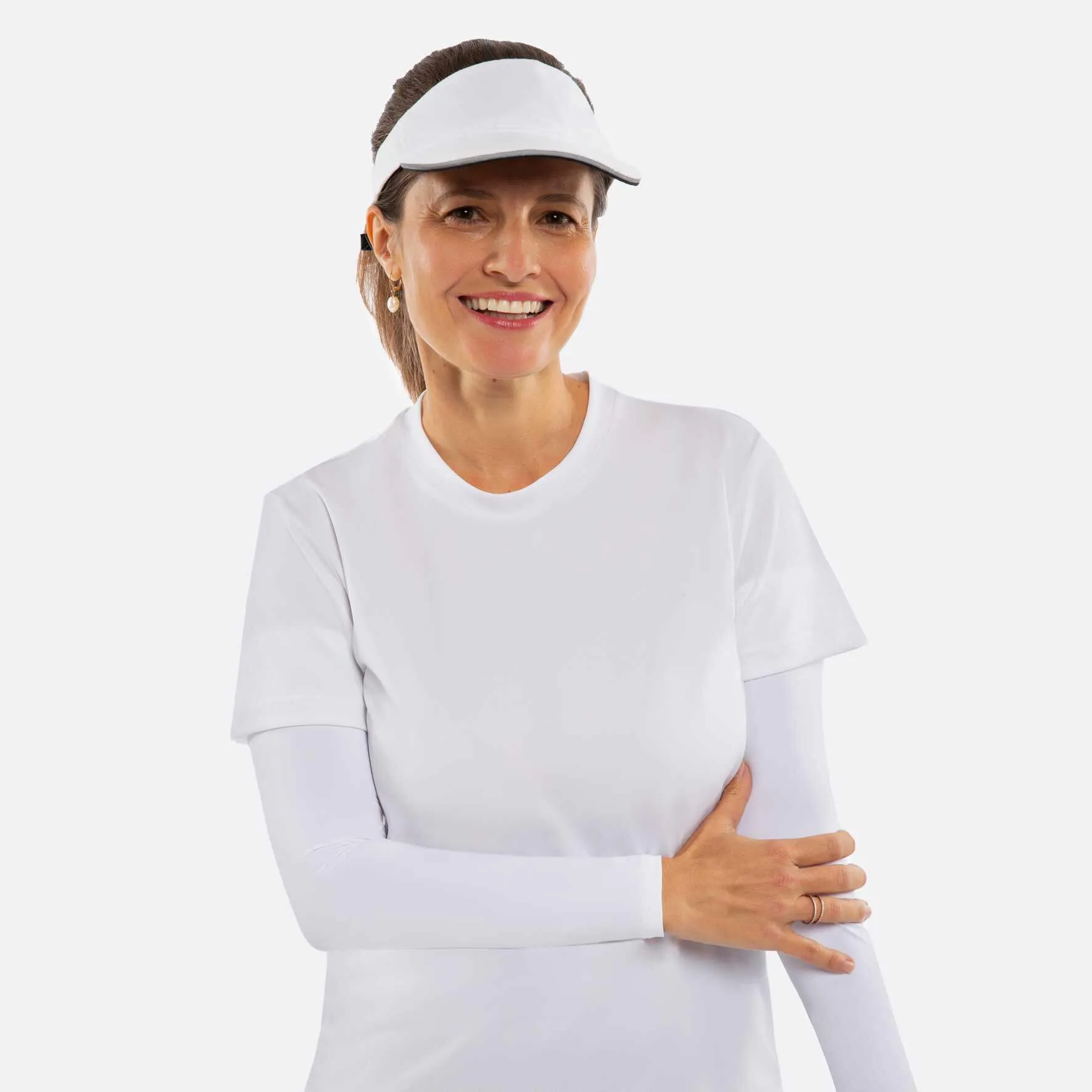 White Arm Sleeves – Adult