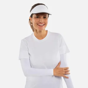 White Arm Sleeves – Adult
