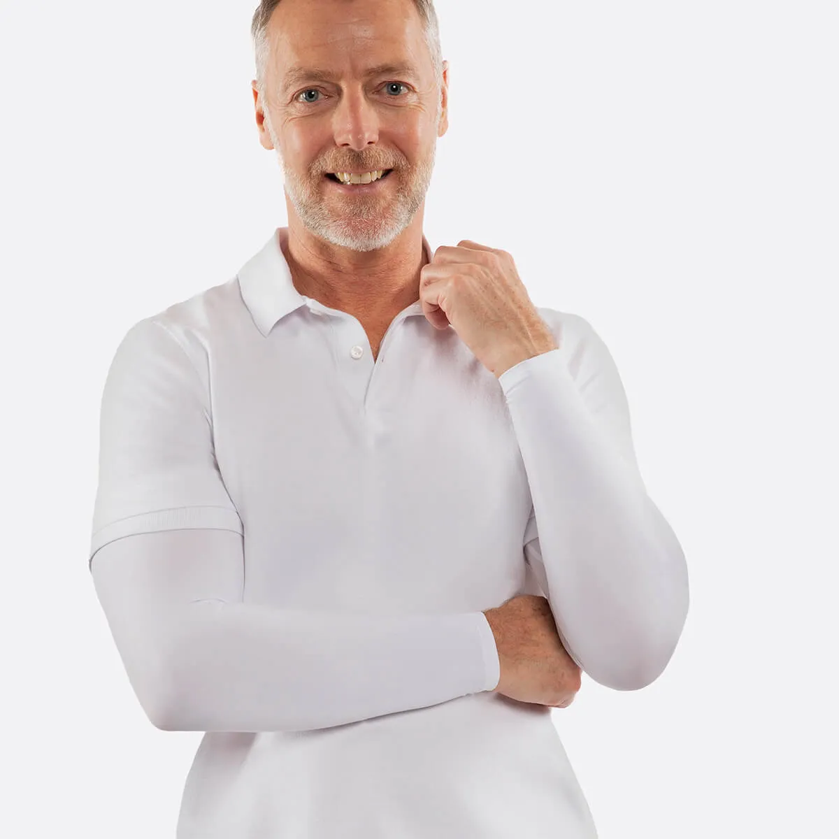 White Arm Sleeves – Adult
