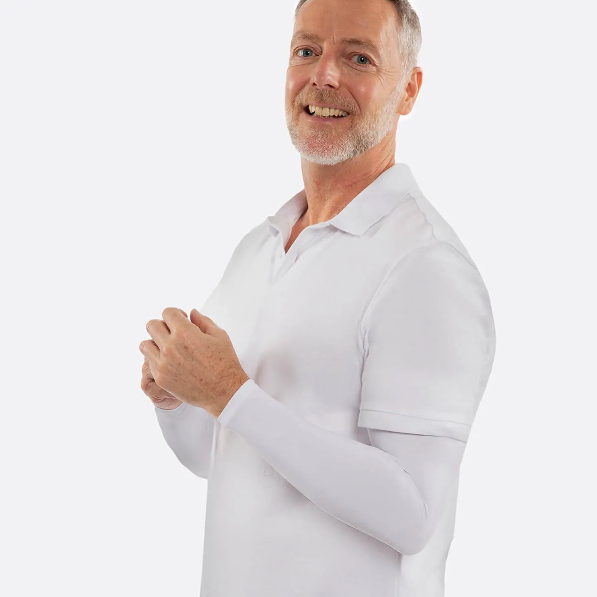 White Arm Sleeves – Adult