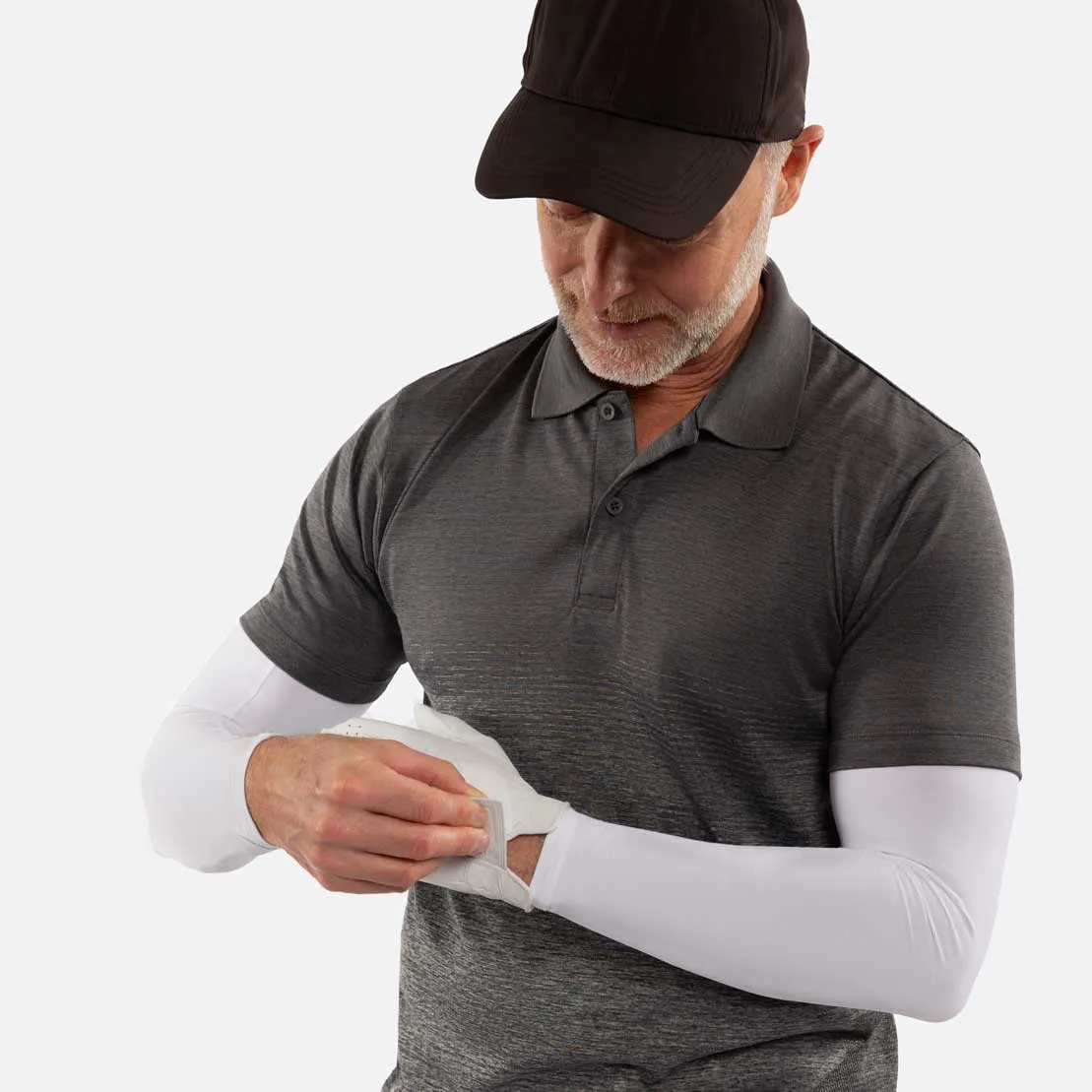 White Arm Sleeves – Adult