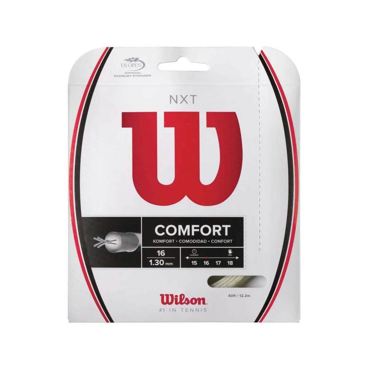 Wilson NXT Comfort 17 Natural Tennis String Set