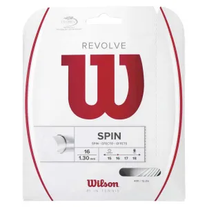 Wilson Revolve 16 Tennis String (White, Black, Orange)