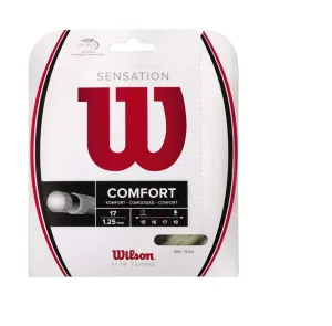 Wilson Sensation 17 Tennis String in Natural