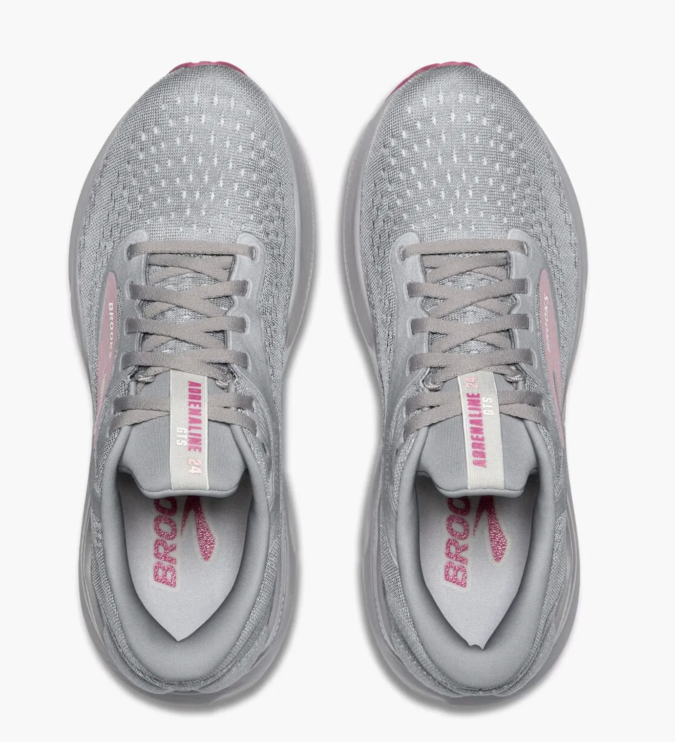 WOMEN'S BROOKS ADRENALINE GTS 24 | ALLOY / WHITE / ZEPHYR
