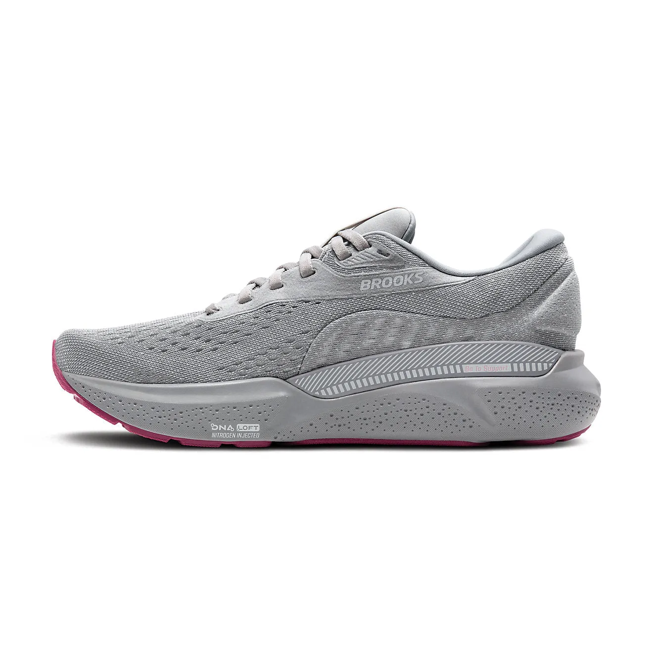 WOMEN'S BROOKS ADRENALINE GTS 24 | ALLOY / WHITE / ZEPHYR