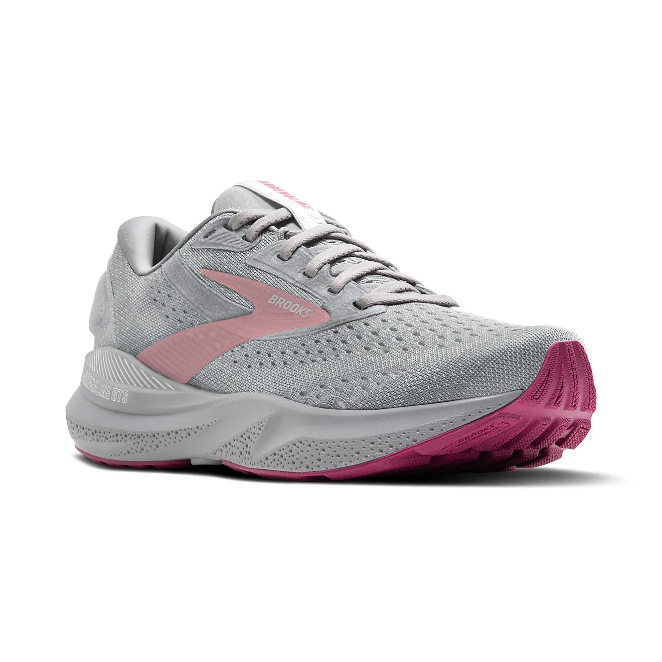 WOMEN'S BROOKS ADRENALINE GTS 24 | ALLOY / WHITE / ZEPHYR