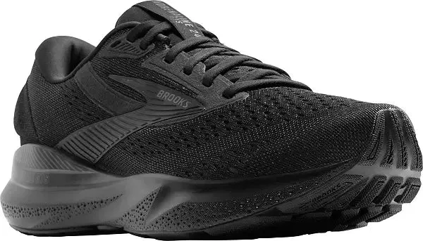 WOMEN'S BROOKS ADRENALINE GTS 24 | BLACK / BLACK / EBONY