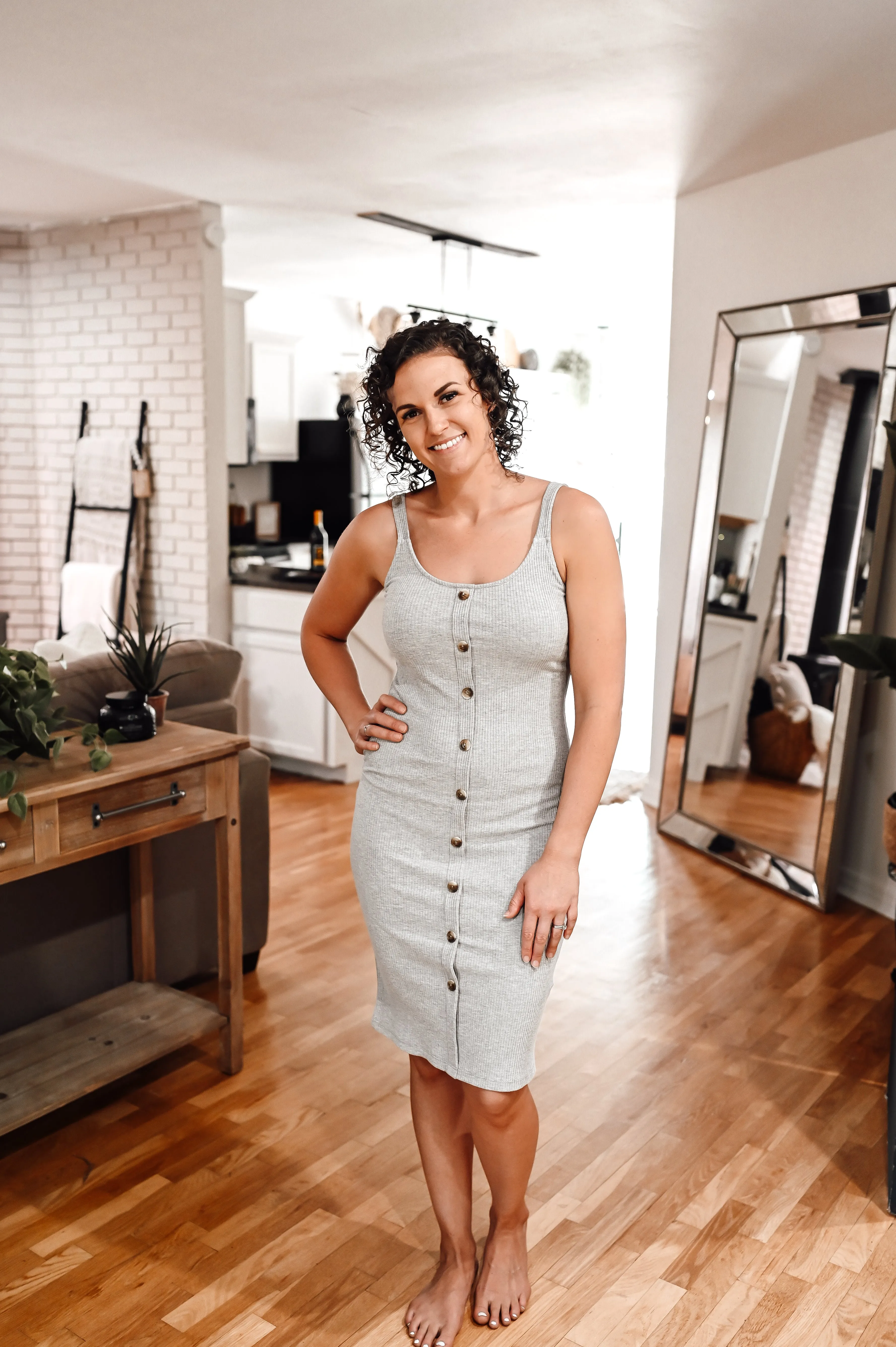 Women's Casual Ribbed Tank Dress *FINAL SALE*