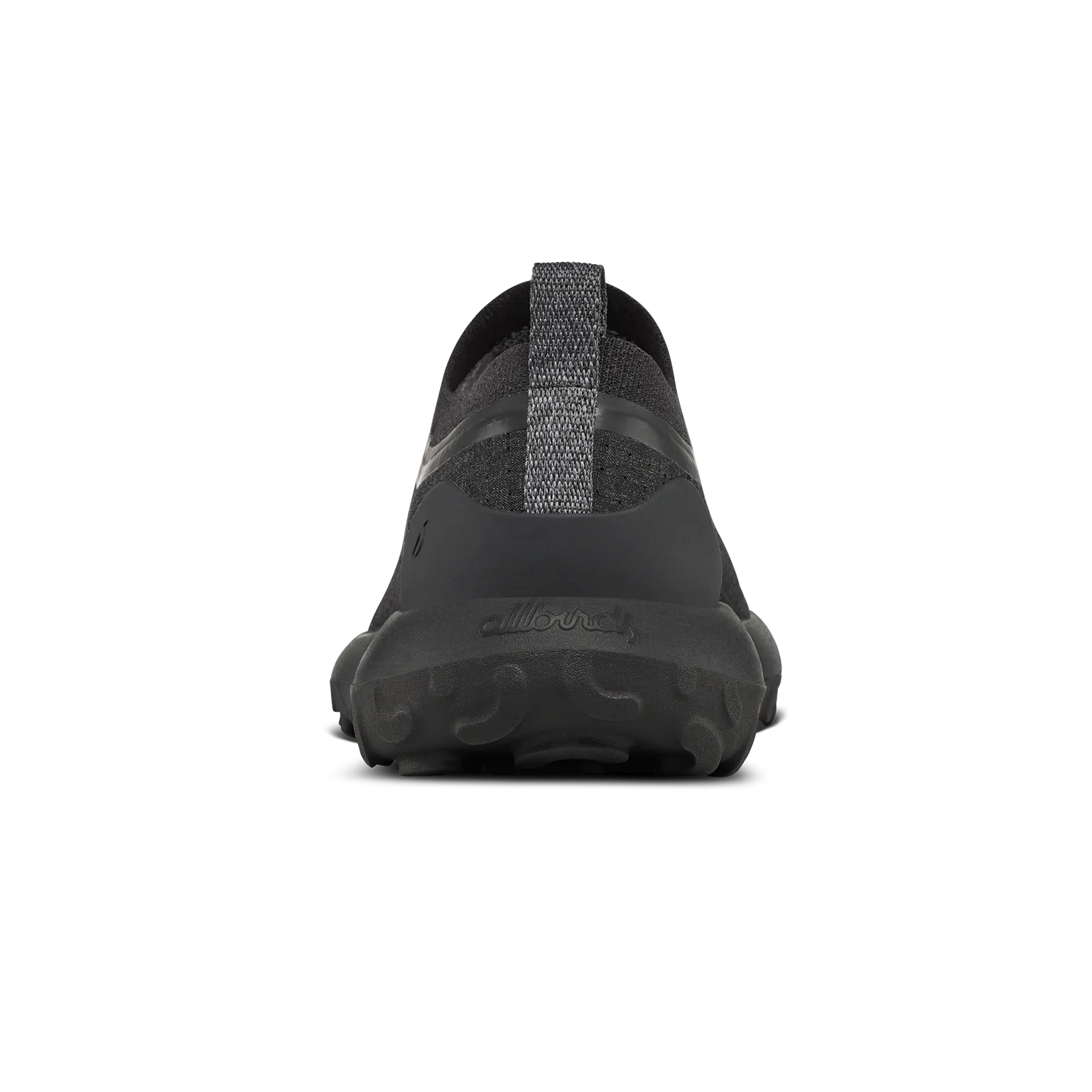 Women's Trail Runners - Natural Black (Black Sole)