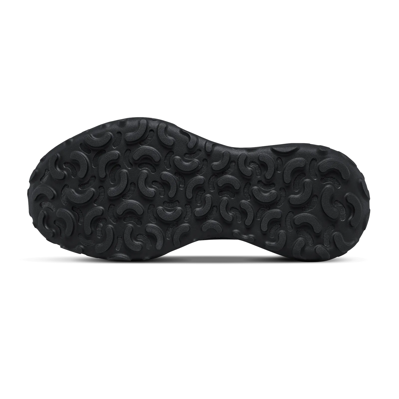 Women's Trail Runners - Natural Black (Black Sole)