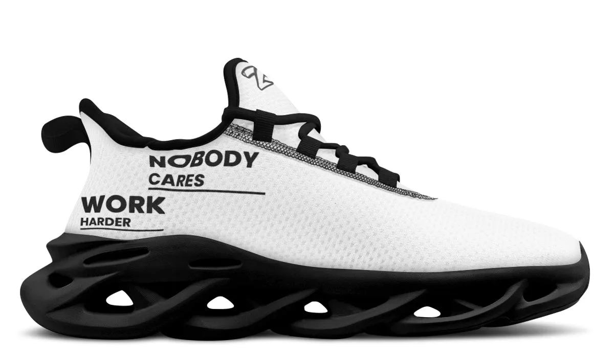 Work Harder White - Prime Sneakers