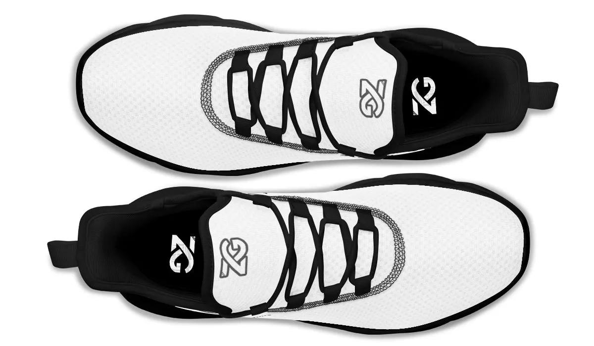 Work Harder White - Prime Sneakers