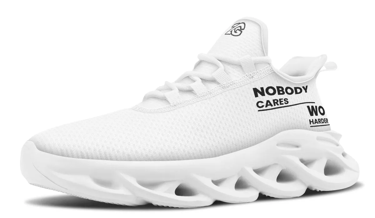Work Harder White - Prime Sneakers