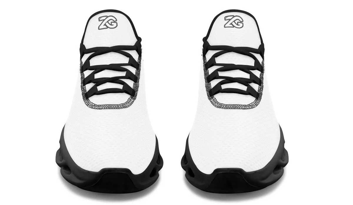 Work Harder White - Prime Sneakers