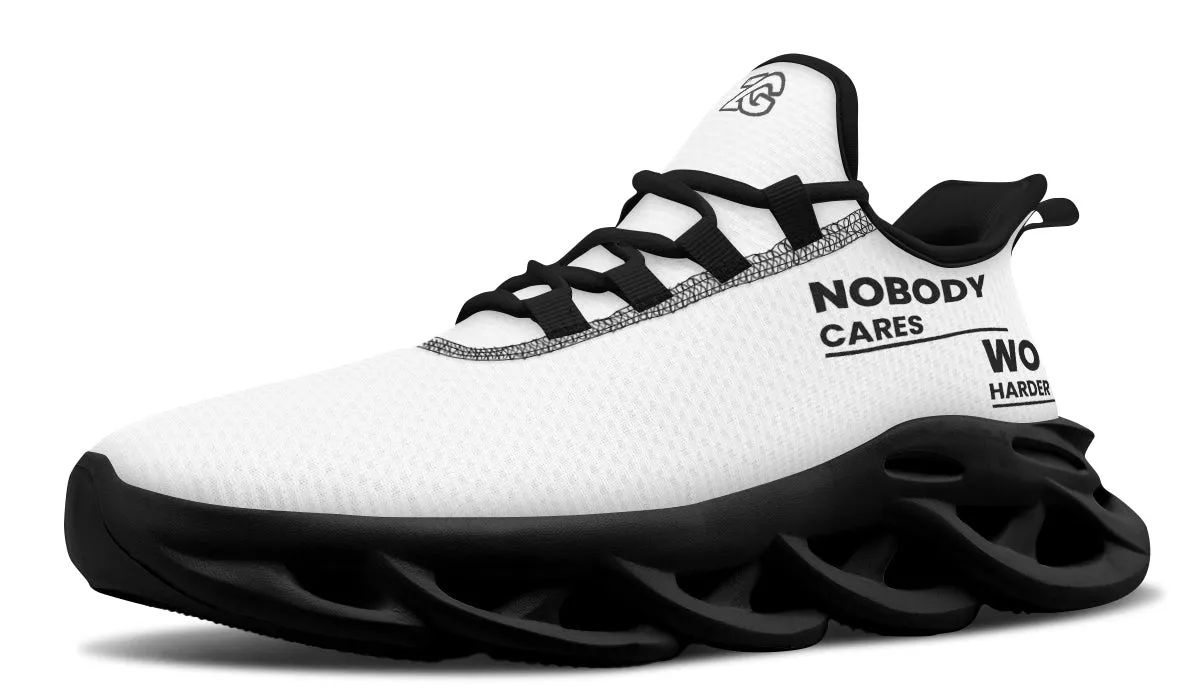 Work Harder White - Prime Sneakers