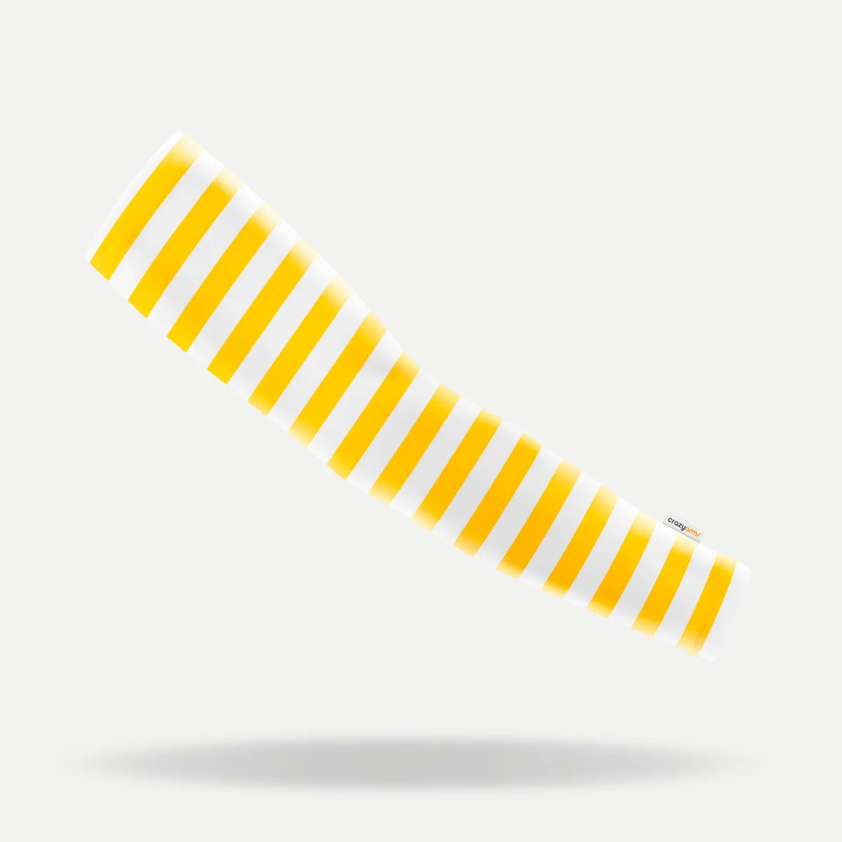 Yellow Stripe Arm Sleeves - Adult