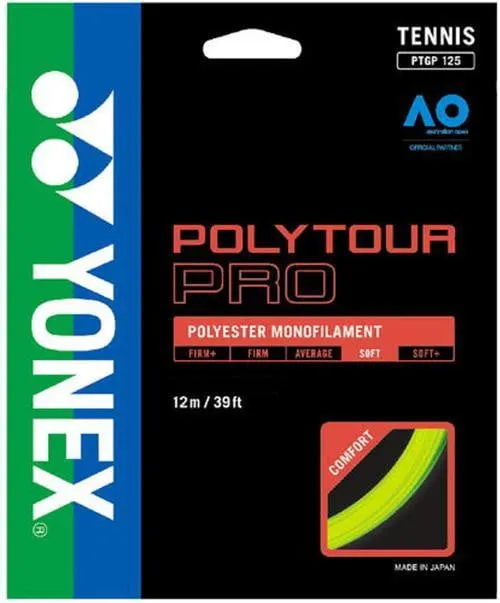 YONEX POLYTOUR PRO 16 Tennis Strings
