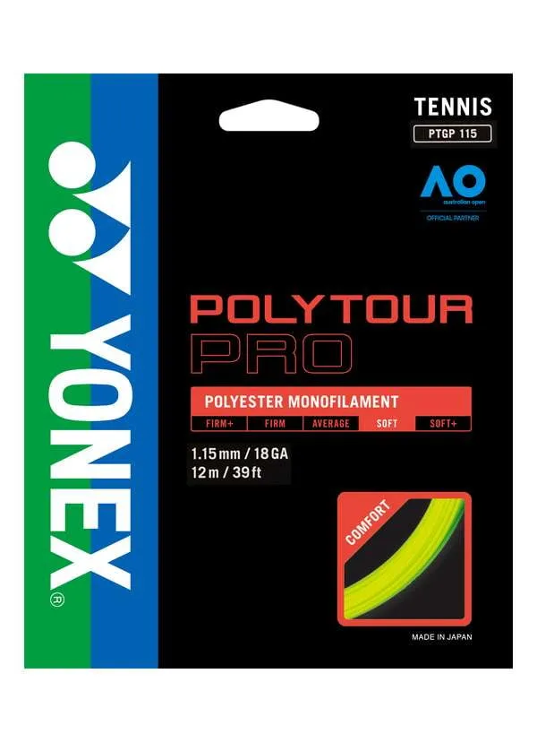 YONEX POLYTOUR PRO 18 Tennis Strings