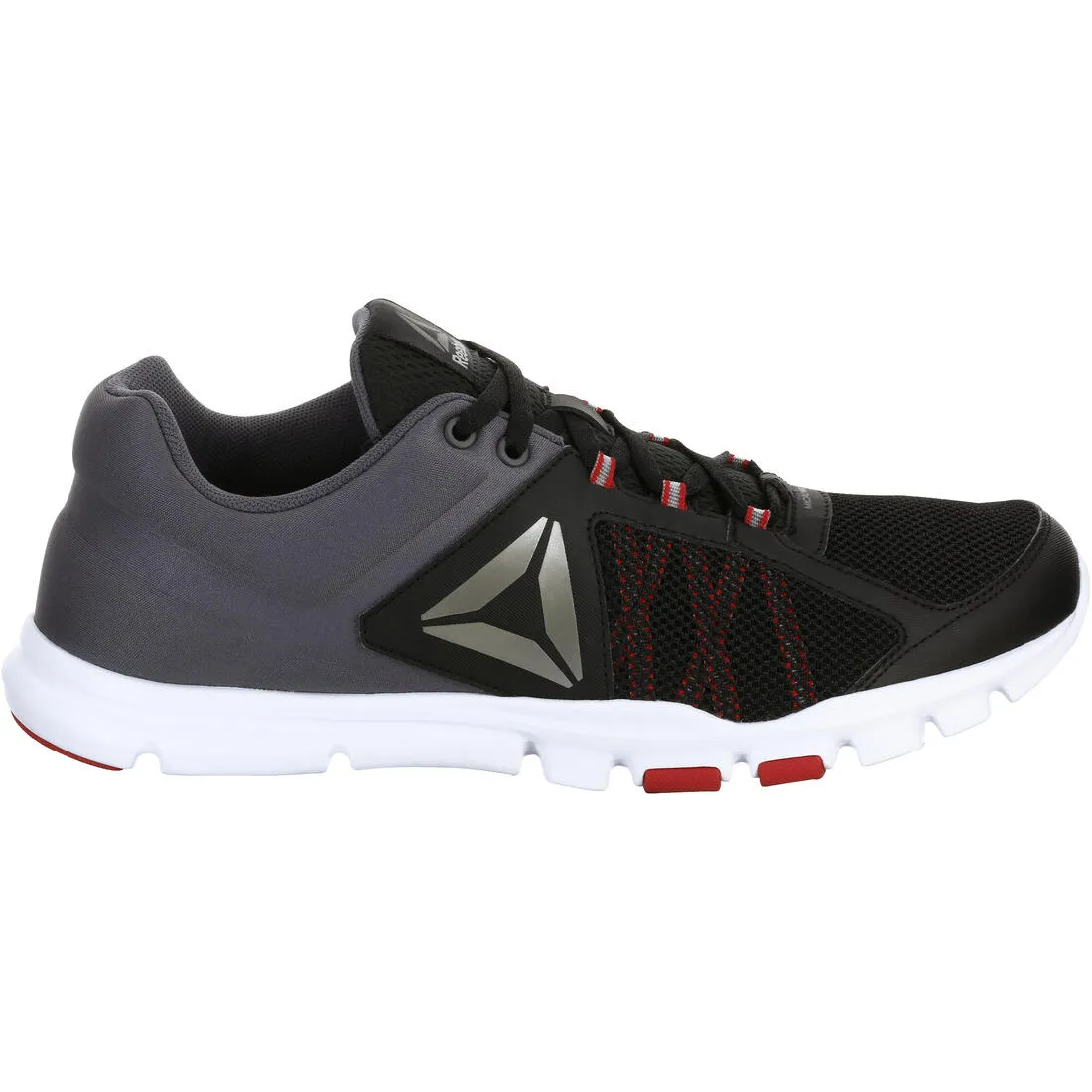 Yourflex men's fitness walking shoes Grey / Black