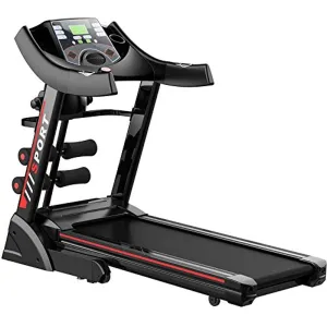 Zzfni Treadmill Household Mute Treadmill, Foldable Treadmill Multi-Functional, Home Fitness Workout Aids Foldable Treadmill